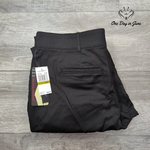 Counterparts Slimming Sensations Cropped Pants Size 14 - Picture 6 of 6